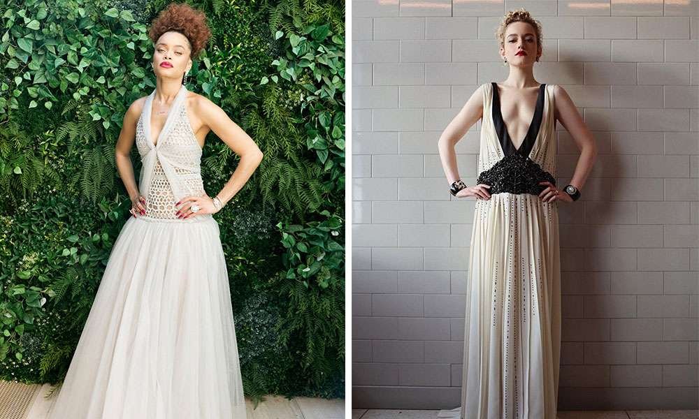 10 Dresses From Golden Globes 2021 For Unconventional Brides - DWP Insider