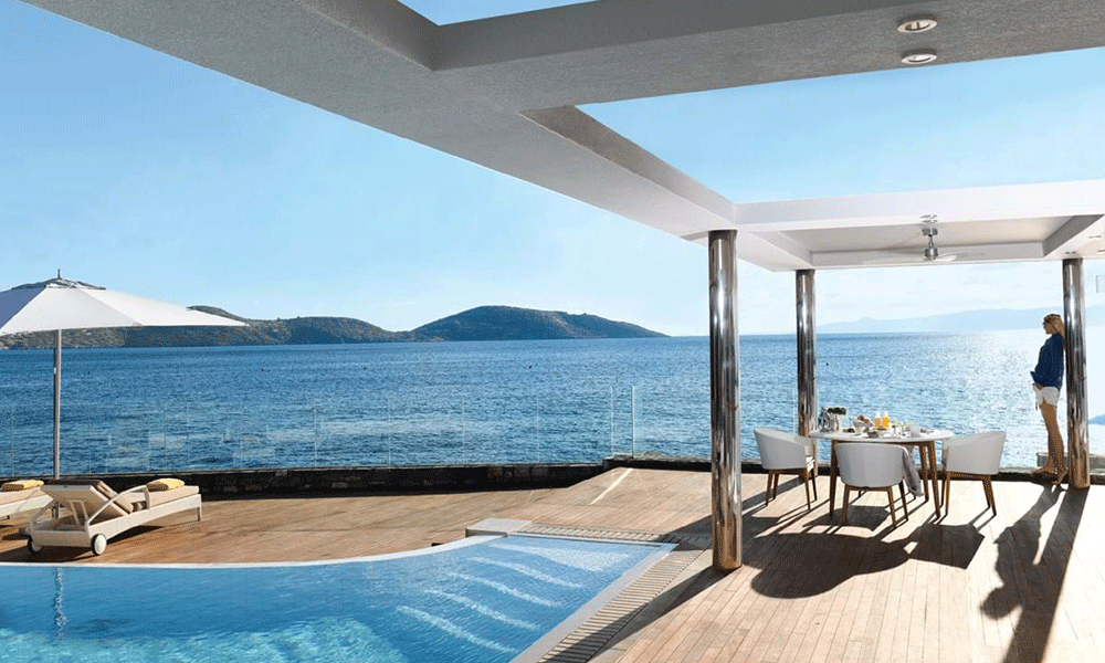 Luxury greece venue, beach venue, destination wedding