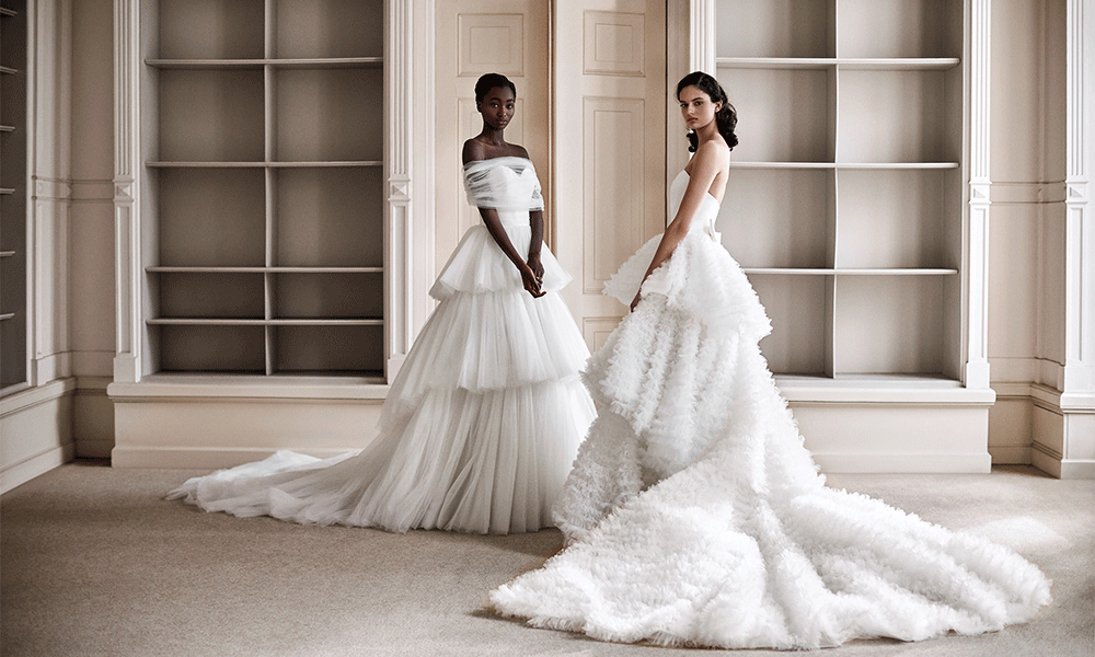 Jaw-Dropping Dresses From The 2021-2022 Spring Bridal Fashion Week
