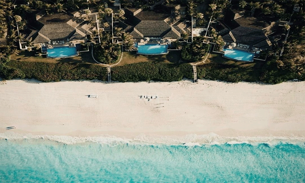 luxury beach wedding resorts Bahamas Caribbean