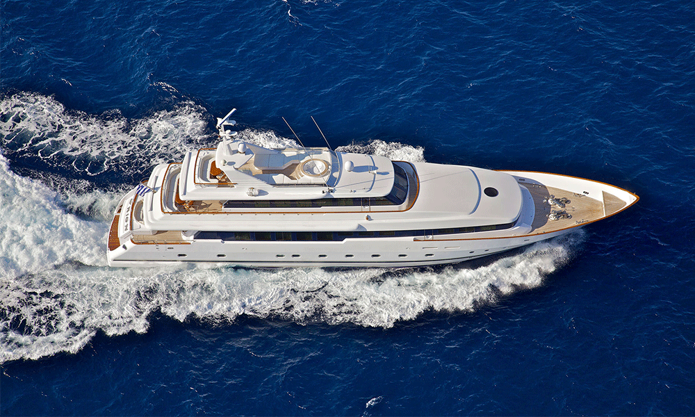 Luxury charter boats greece weddings