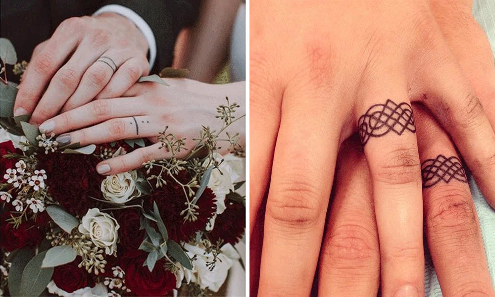 wedding ring tattoos 