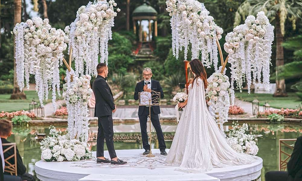 A Romantic and Sophisticated Wedding at Villa Ephrussi de