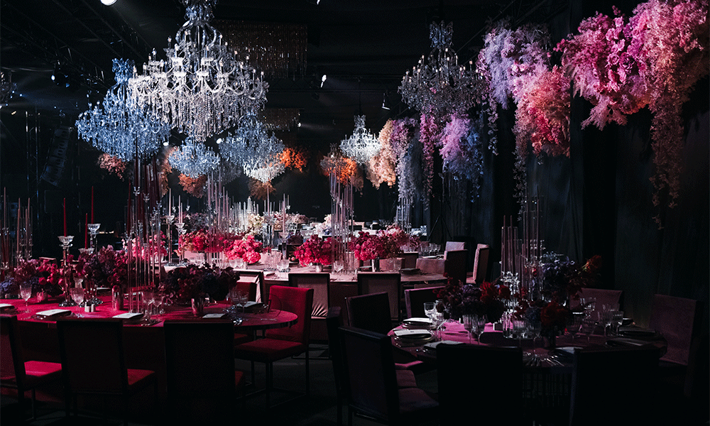 luxury wedding decor