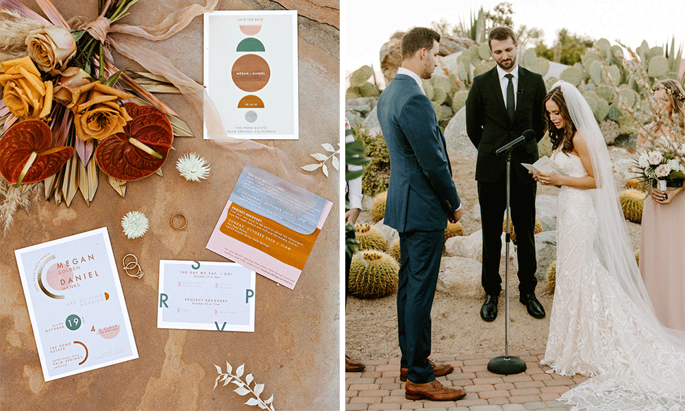 desert wedding ideas