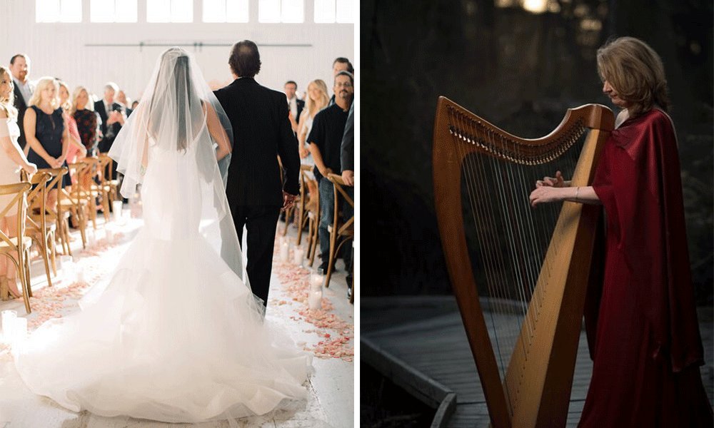wedding processional music irish harp