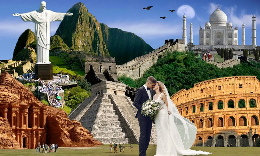 7 wonders of the world 2022 collage