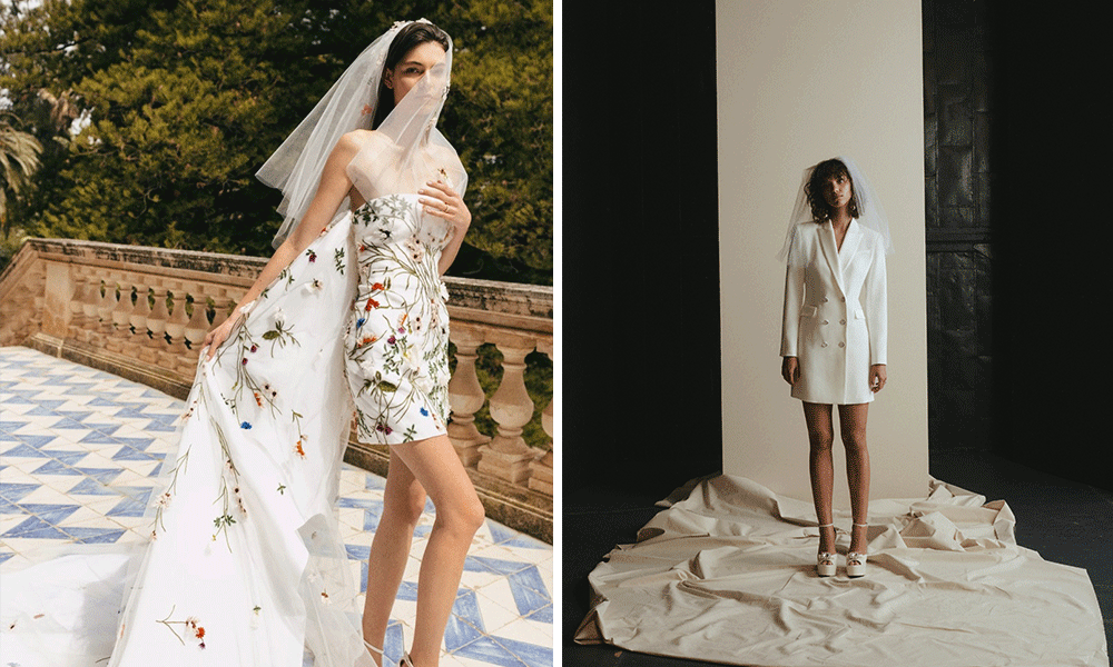 bridal veils fashion week trends