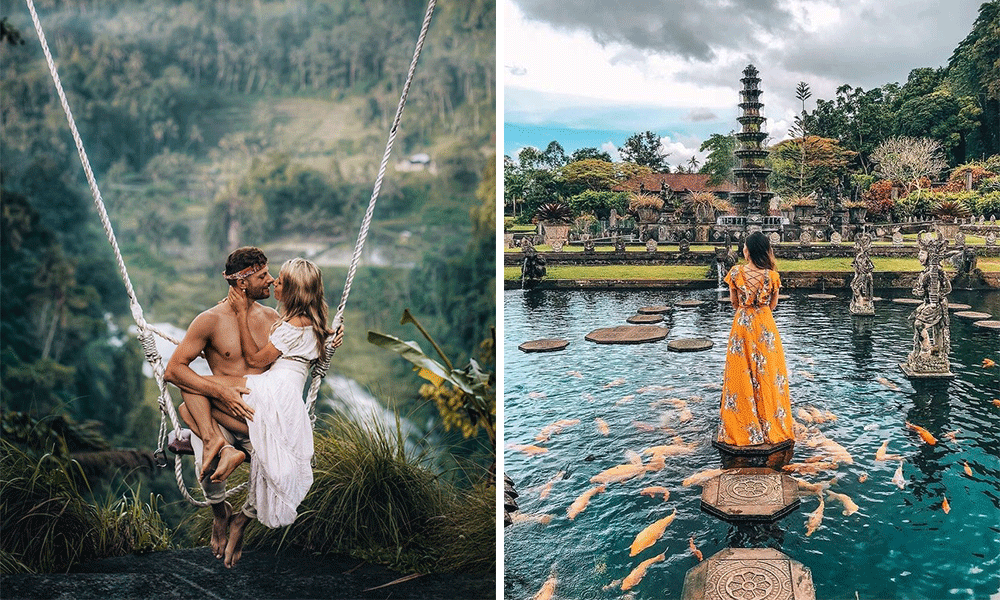 Bali swing romantic honeymoon