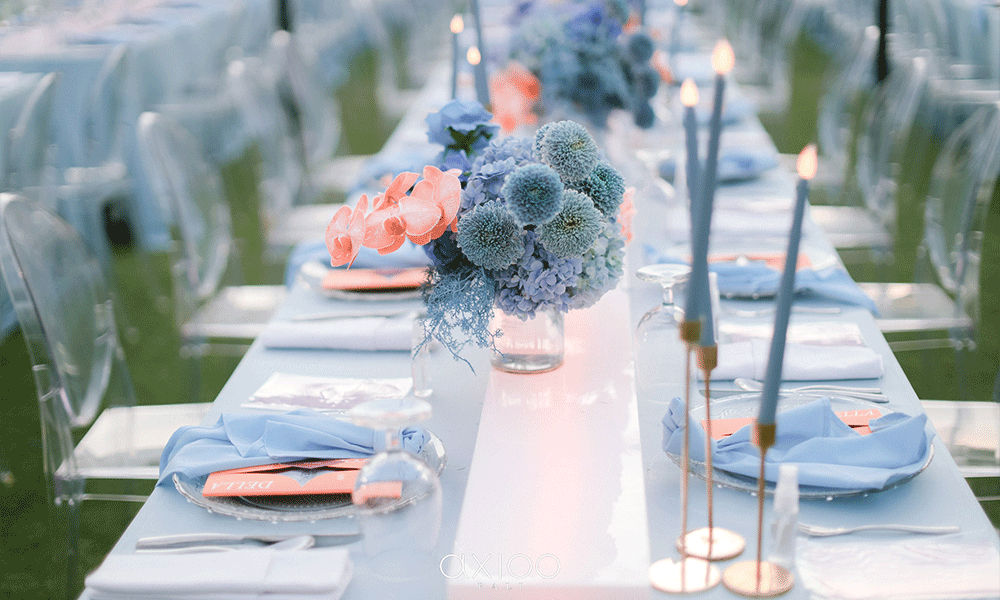 Pastel Wedding Tablescape
