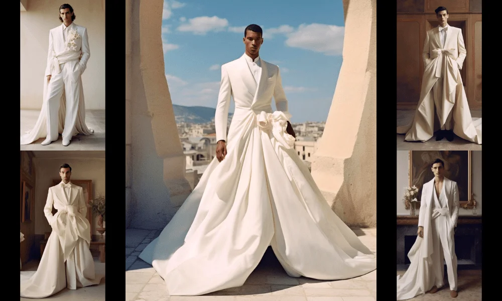 Embrace the Future of Groom’s Fashion with AI-Generated Wedding Wear ...