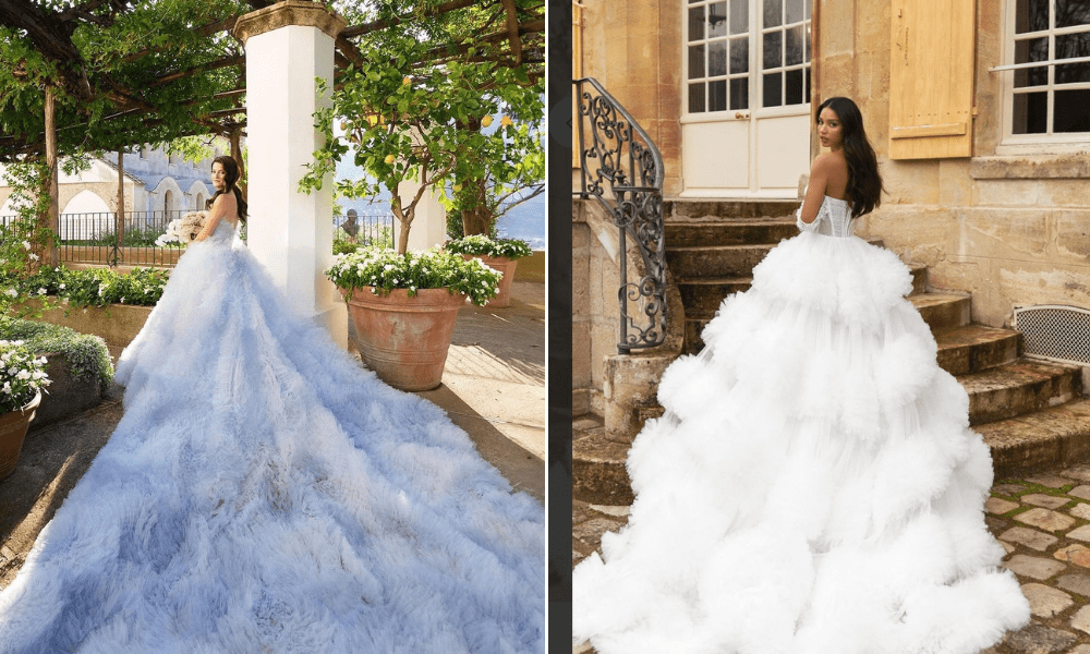 Bridal Fashion Inspired From The Clouds 