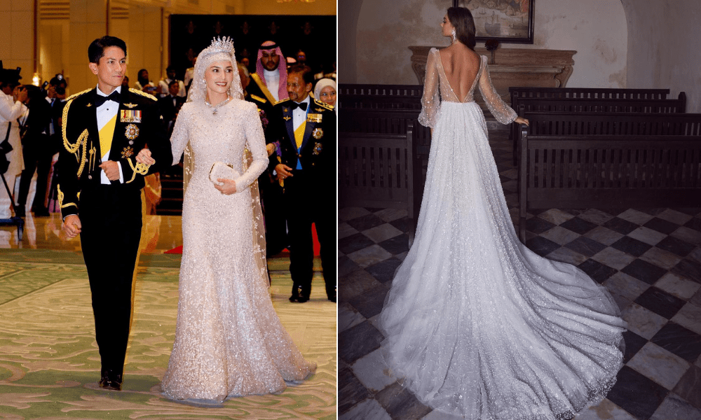 Star Studded Wedding Dresses