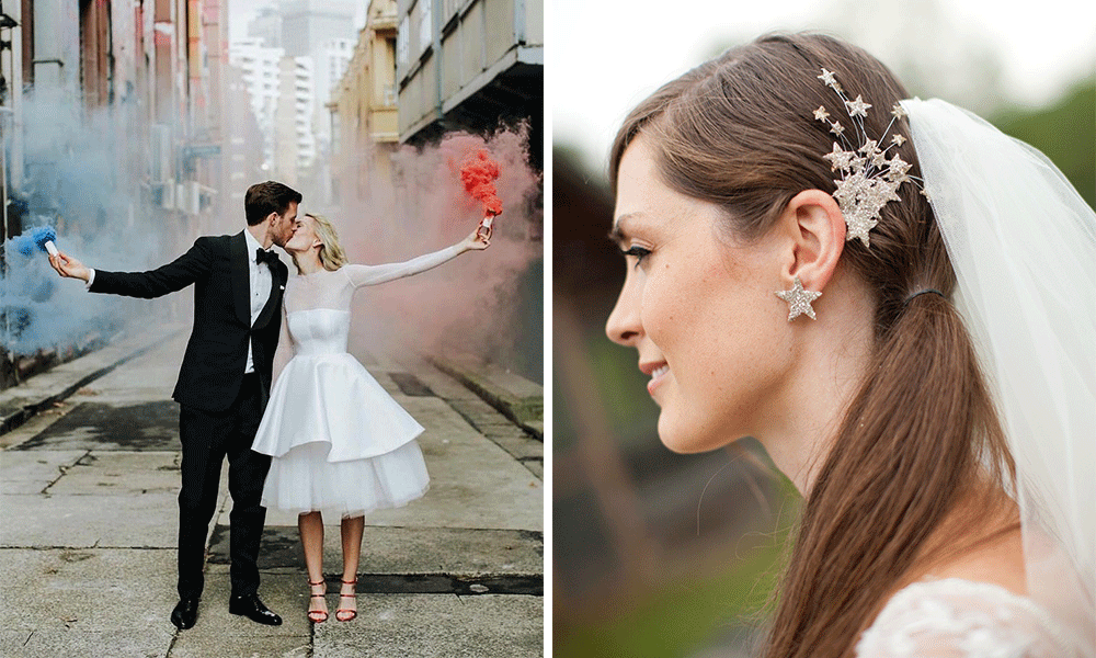 patriotic 4th july wedding look ideas