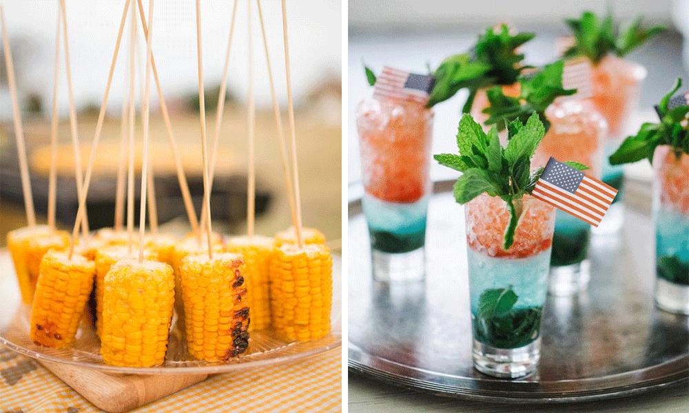 backyard wedding menu BBQ