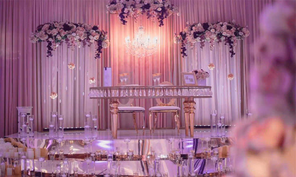 wedding reception decor