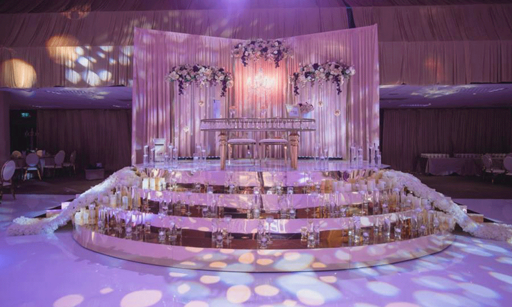 luxury wedding decor