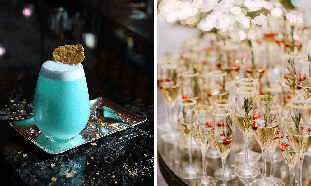 wedding cocktail hour 