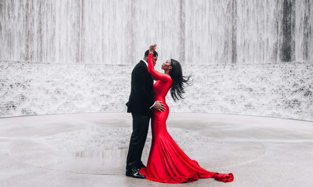 luxury engagement photoshoot