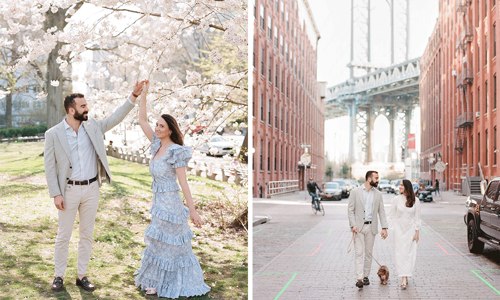 engagement and pre-wedding shoot looks