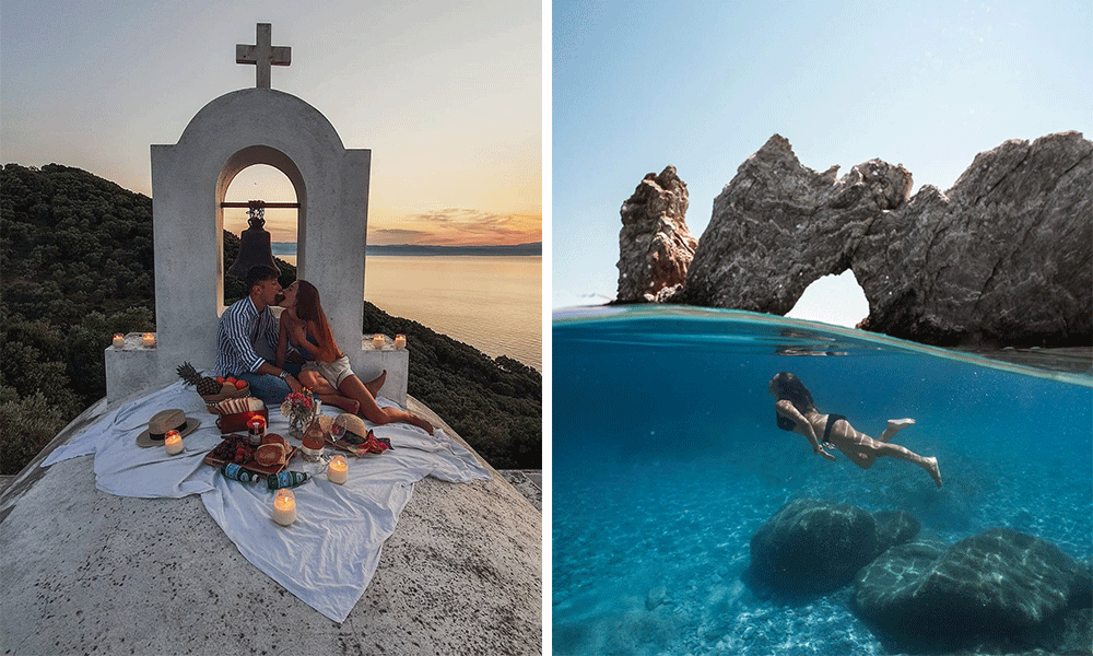 romantic greek beaches and islands