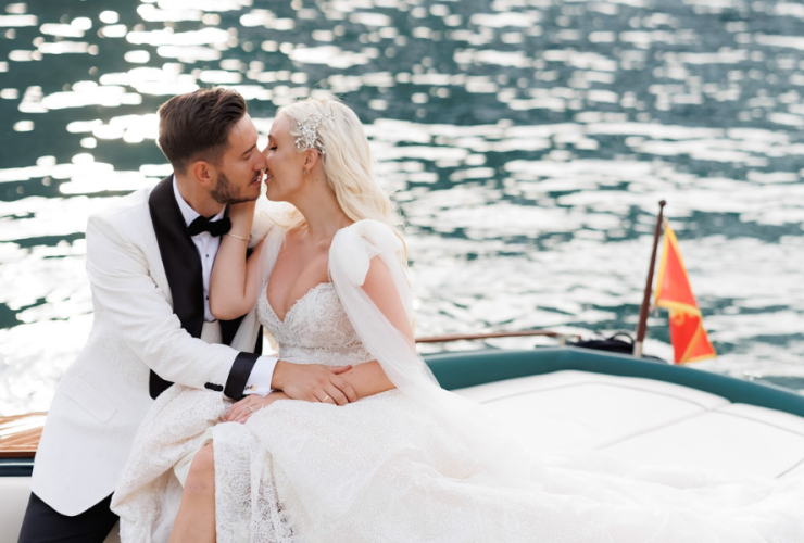 Alex and Julie on yatch