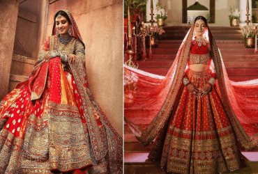 Red Lehenga